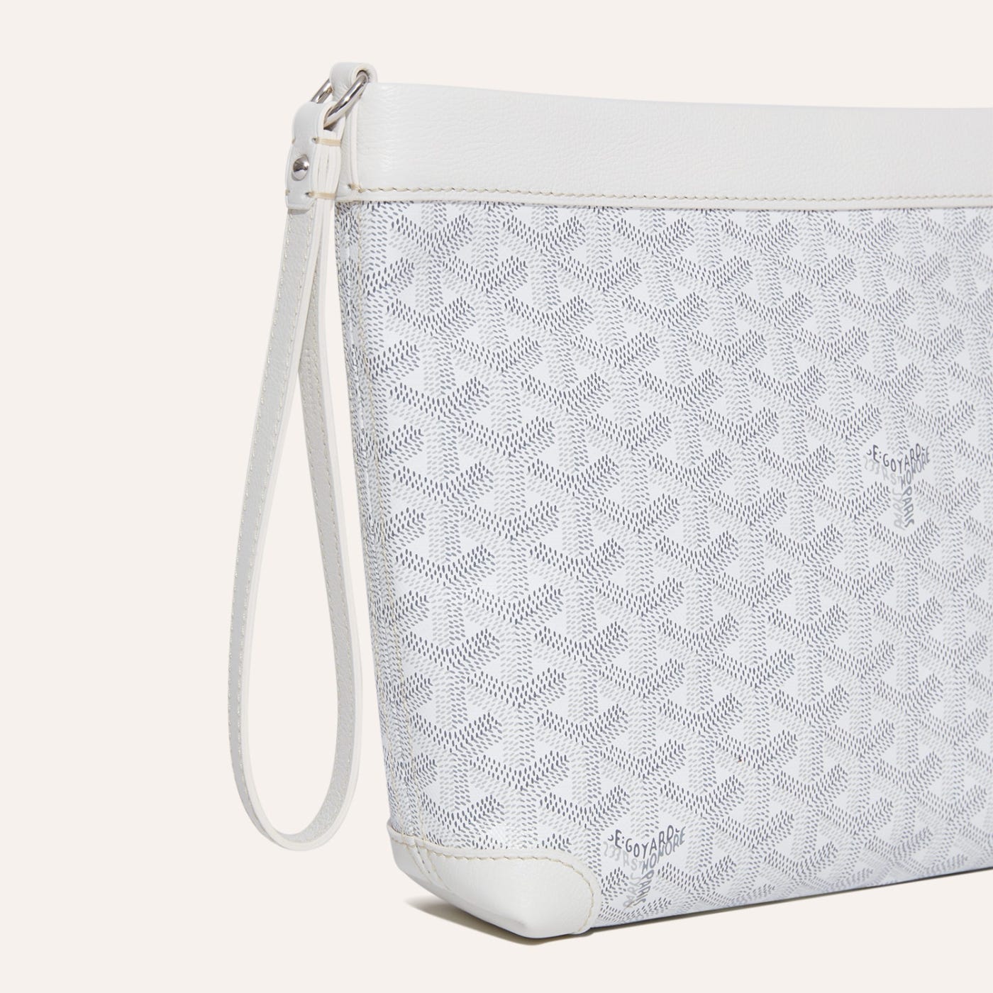 Goyard Conti Pouch White - Image 4